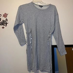 COPY - gray sweater dress